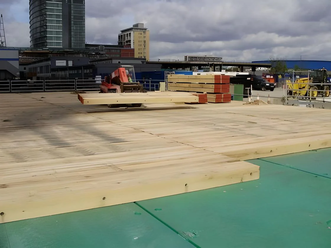 wooden-platforms-for-temporary-access-roads-assembled-panels-port